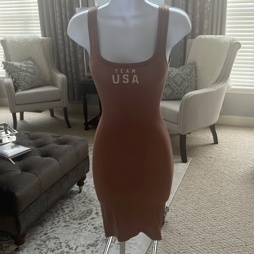 Skims ribbed dress